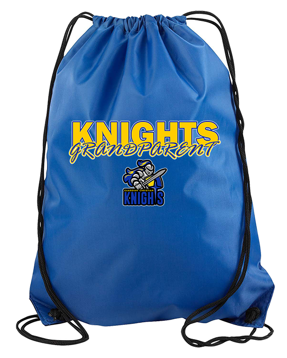 Guardian Christian Academy Basketball Grandparent - Drawstring Bag
