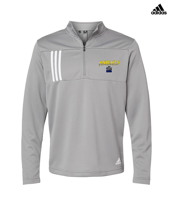 Guardian Christian Academy Basketball Grandparent - Mens Adidas Quarter Zip