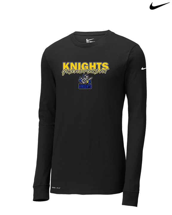 Guardian Christian Academy Basketball Grandparent - Mens Nike Longsleeve