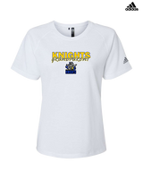 Guardian Christian Academy Basketball Grandparent - Womens Adidas Performance Shirt