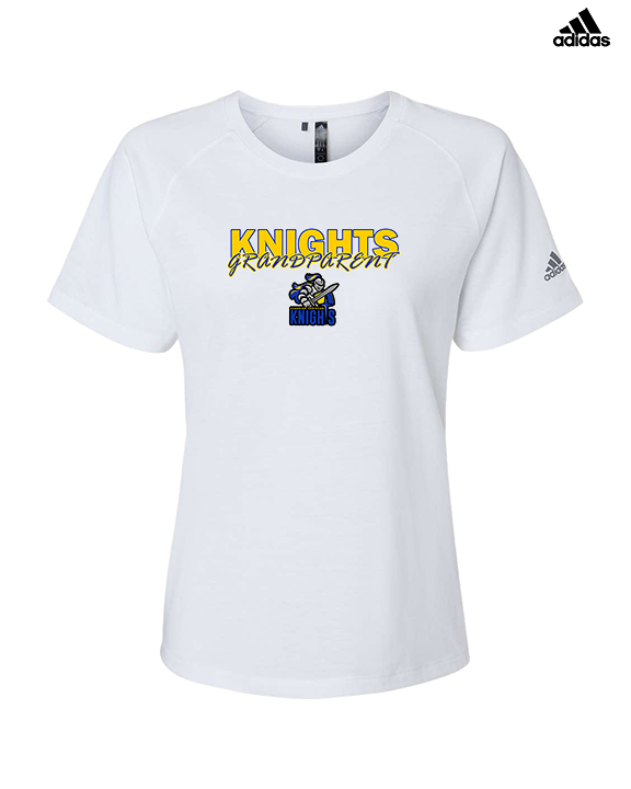 Guardian Christian Academy Basketball Grandparent - Womens Adidas Performance Shirt