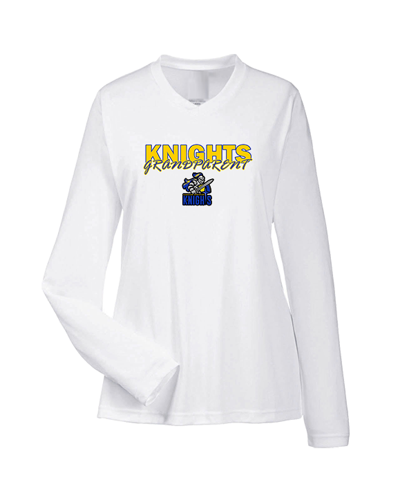Guardian Christian Academy Basketball Grandparent - Womens Performance Longsleeve