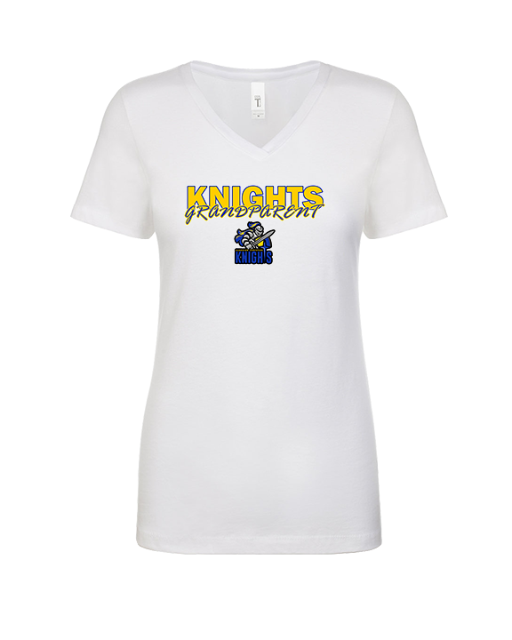 Guardian Christian Academy Basketball Grandparent - Womens Vneck