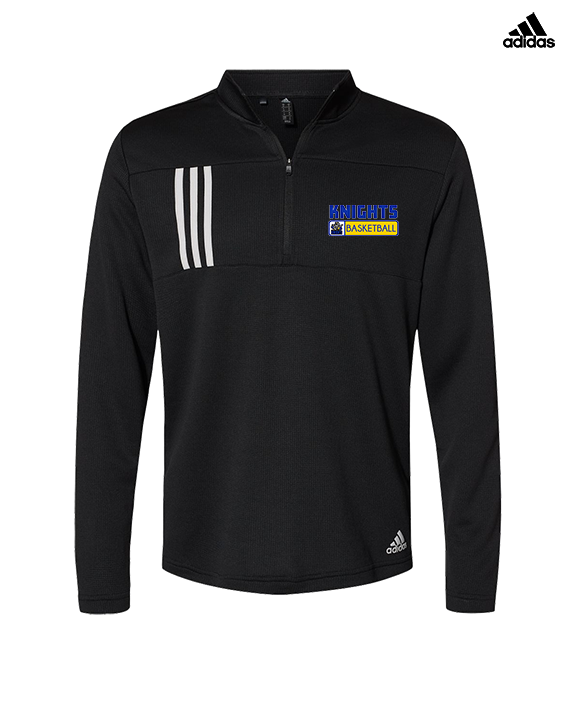 Guardian Christian Academy Basketball Pennant - Mens Adidas Quarter Zip
