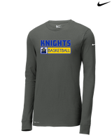 Guardian Christian Academy Basketball Pennant - Mens Nike Longsleeve