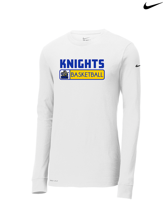 Guardian Christian Academy Basketball Pennant - Mens Nike Longsleeve