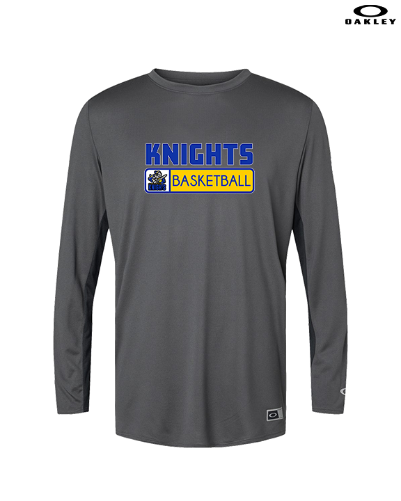 Guardian Christian Academy Basketball Pennant - Mens Oakley Longsleeve