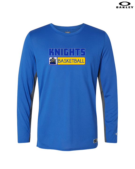 Guardian Christian Academy Basketball Pennant - Mens Oakley Longsleeve