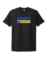 Guardian Christian Academy Basketball Pennant - Mens Select Cotton T-Shirt