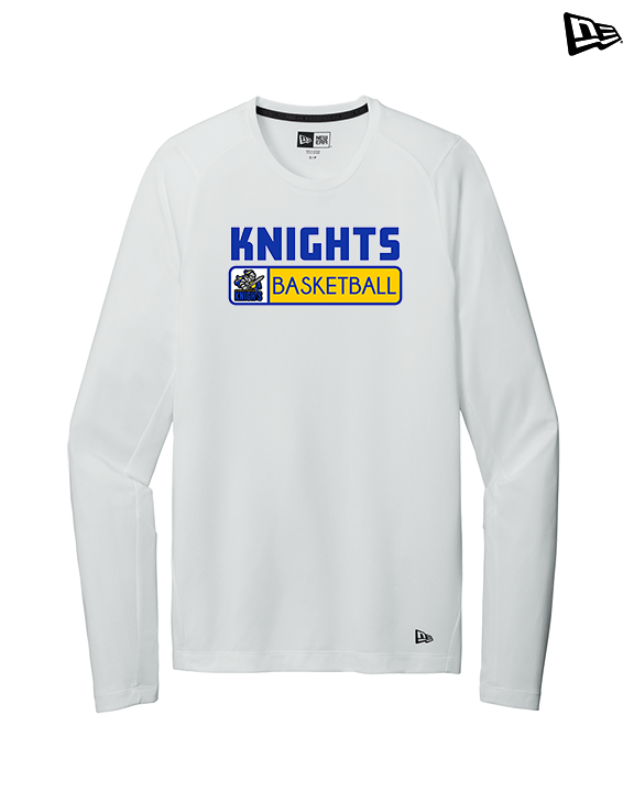 Guardian Christian Academy Basketball Pennant - New Era Performance Long Sleeve