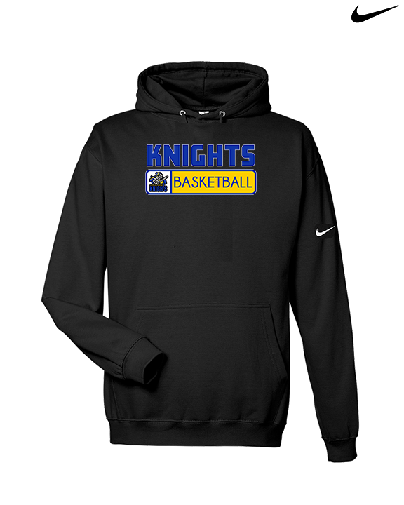 Guardian Christian Academy Basketball Pennant - Nike Club Fleece Hoodie