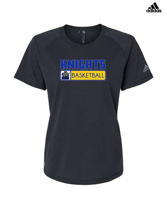 Guardian Christian Academy Basketball Pennant - Womens Adidas Performance Shirt