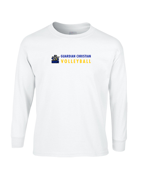 Guardian Christian Academy Volleyball Basic - Cotton Longsleeve