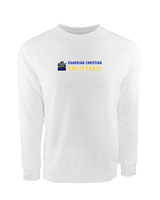 Guardian Christian Academy Volleyball Basic - Crewneck Sweatshirt