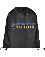 Guardian Christian Academy Volleyball Basic - Drawstring Bag