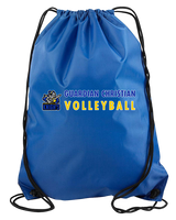 Guardian Christian Academy Volleyball Basic - Drawstring Bag