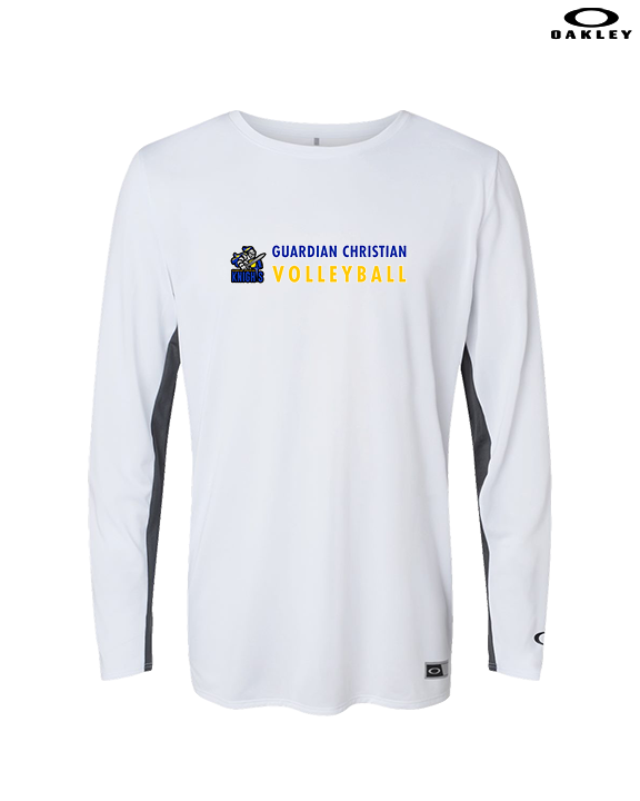 Guardian Christian Academy Volleyball Basic - Mens Oakley Longsleeve