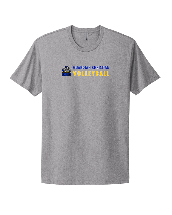 Guardian Christian Academy Volleyball Basic - Mens Select Cotton T-Shirt