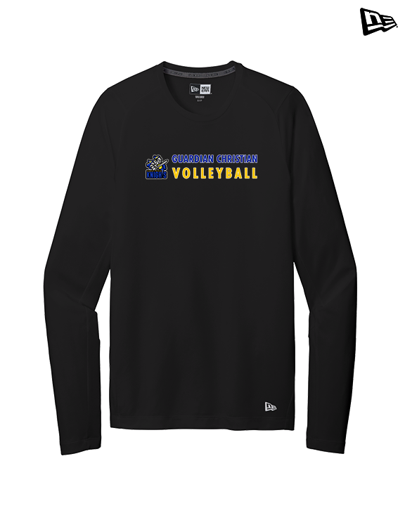 Guardian Christian Academy Volleyball Basic - New Era Performance Long Sleeve