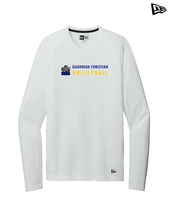 Guardian Christian Academy Volleyball Basic - New Era Performance Long Sleeve