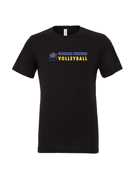 Guardian Christian Academy Volleyball Basic - Tri-Blend Shirt
