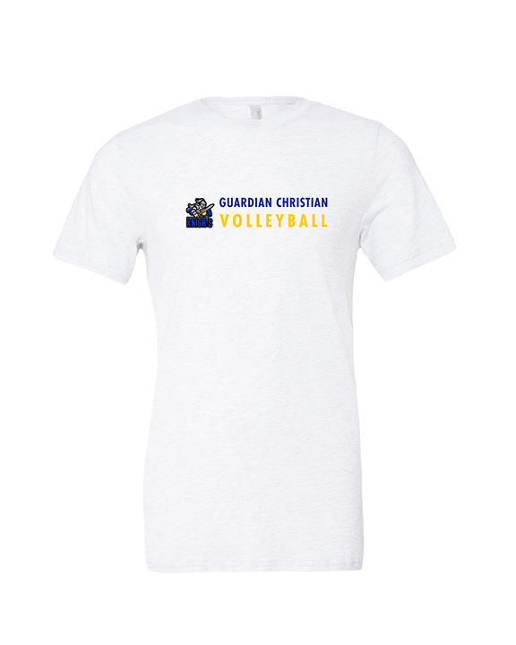 Guardian Christian Academy Volleyball Basic - Tri-Blend Shirt