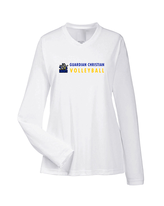 Guardian Christian Academy Volleyball Basic - Womens Performance Longsleeve