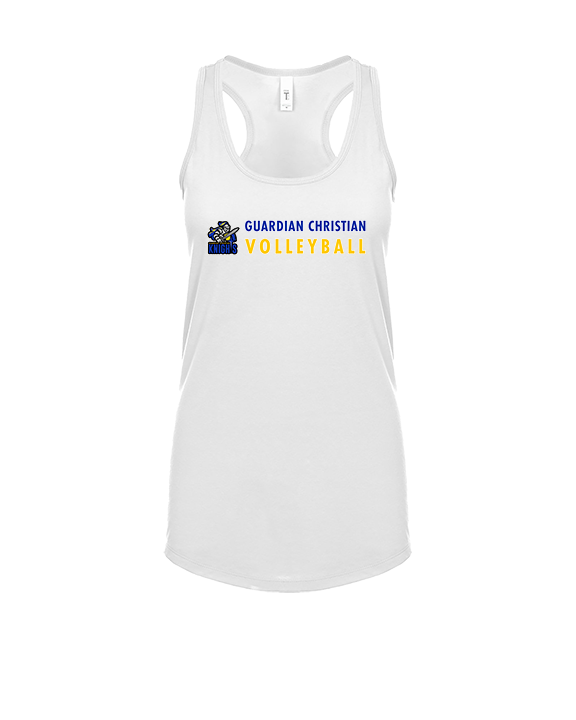 Guardian Christian Academy Volleyball Basic - Womens Tank Top