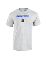 Guardian Christian Academy Volleyball Block - Cotton T-Shirt
