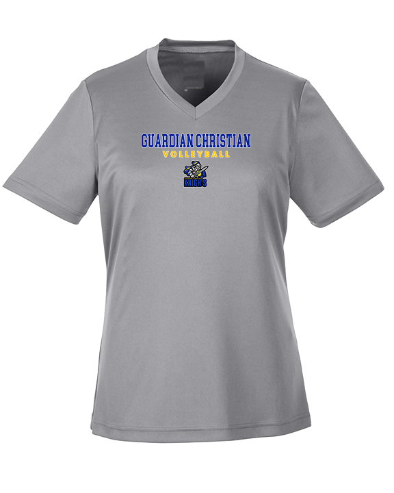 Guardian Christian Academy Volleyball Block - Womens Performance Shirt