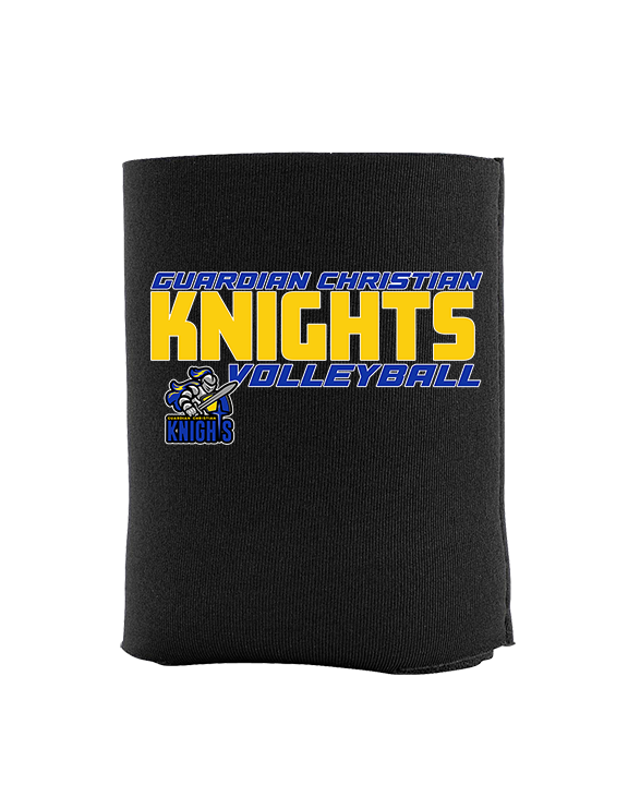 Guardian Christian Academy Volleyball Bold - Koozie