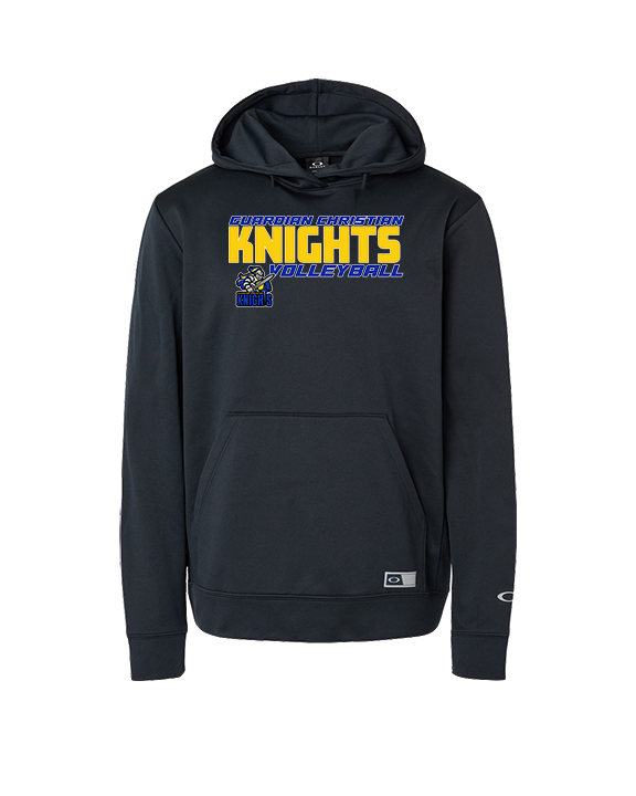 Guardian Christian Academy Volleyball Bold - Oakley Performance Hoodie