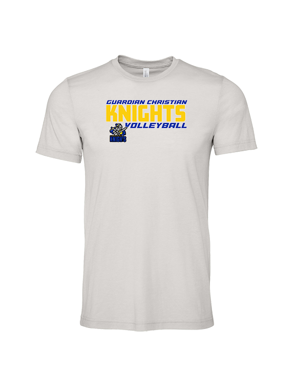 Guardian Christian Academy Volleyball Bold - Tri-Blend Shirt