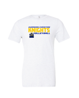 Guardian Christian Academy Volleyball Bold - Tri-Blend Shirt