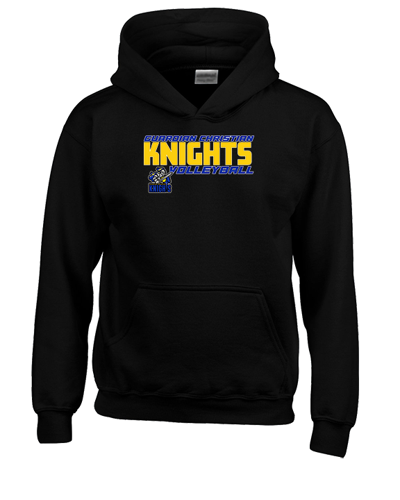 Guardian Christian Academy Volleyball Bold - Unisex Hoodie