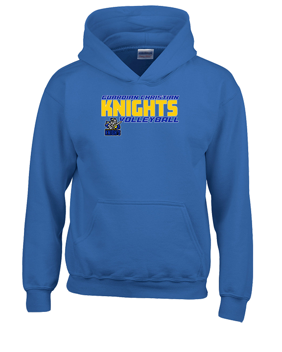 Guardian Christian Academy Volleyball Bold - Unisex Hoodie