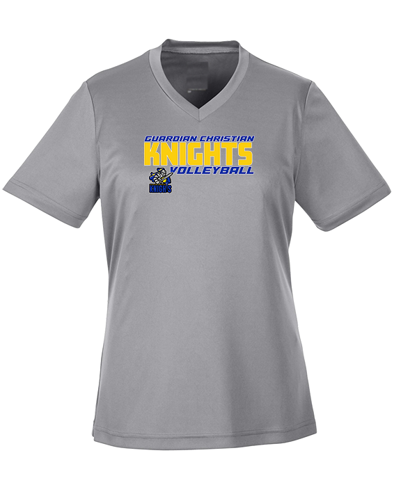 Guardian Christian Academy Volleyball Bold - Womens Performance Shirt
