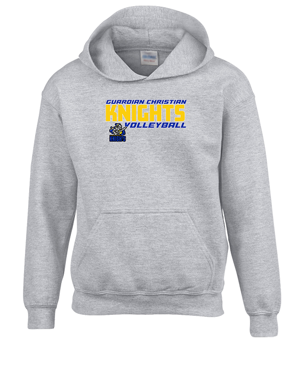 Guardian Christian Academy Volleyball Bold - Youth Hoodie