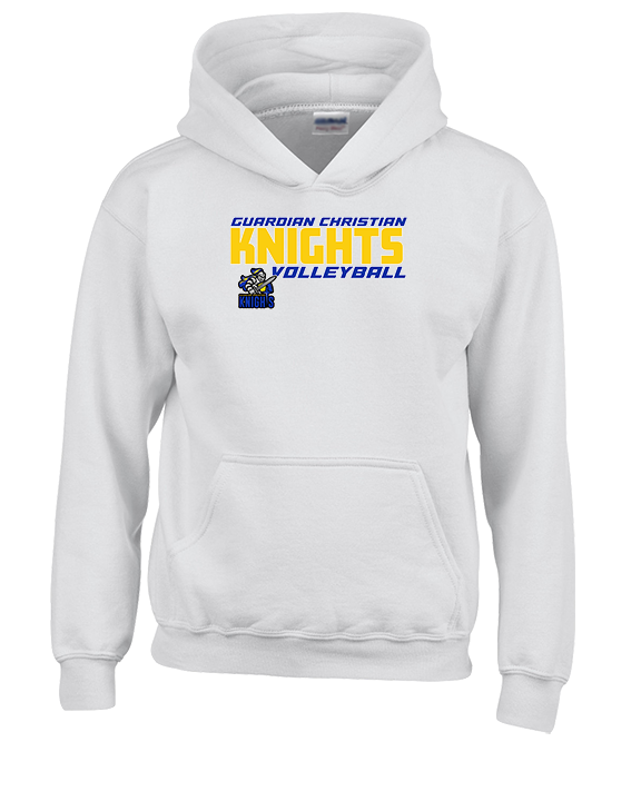 Guardian Christian Academy Volleyball Bold - Youth Hoodie