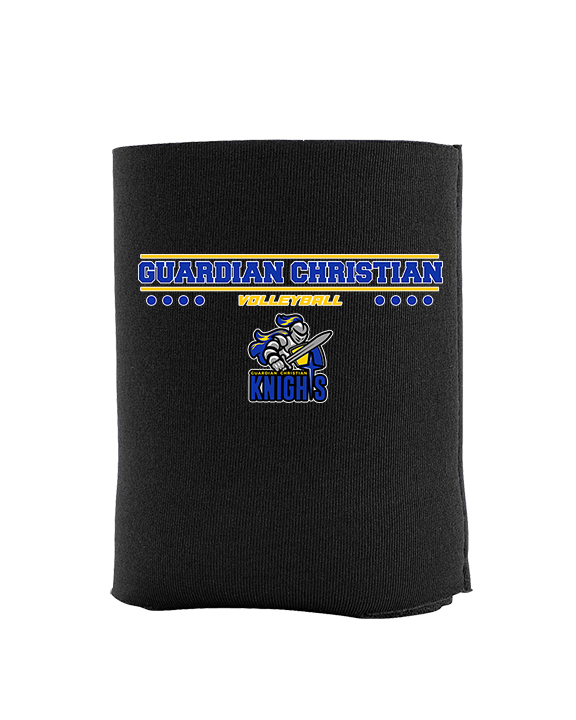 Guardian Christian Academy Volleyball Border - Koozie
