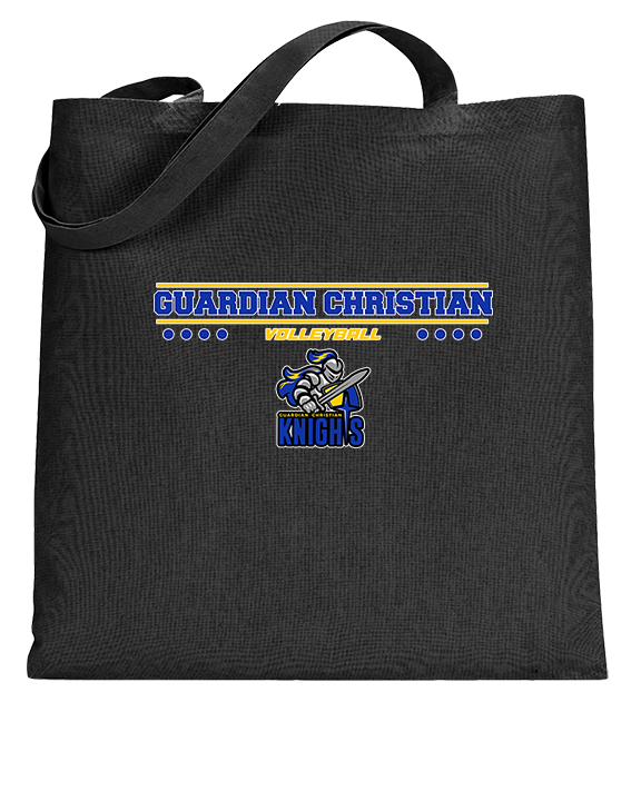 Guardian Christian Academy Volleyball Border - Tote