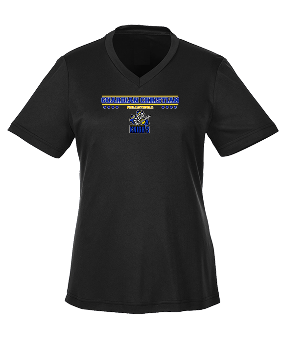 Guardian Christian Academy Volleyball Border - Womens Performance Shirt