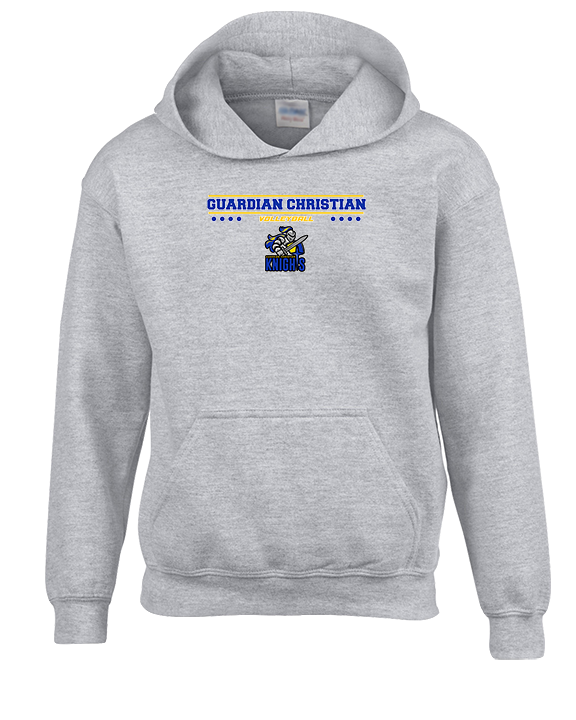 Guardian Christian Academy Volleyball Border - Youth Hoodie