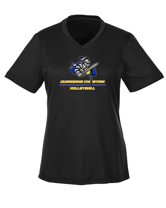 Guardian Christian Academy Volleyball Split - Womens Performance Shirt