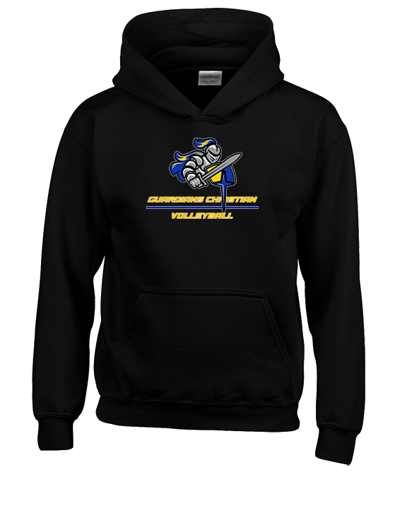 Guardian Christian Academy Volleyball Split - Youth Hoodie