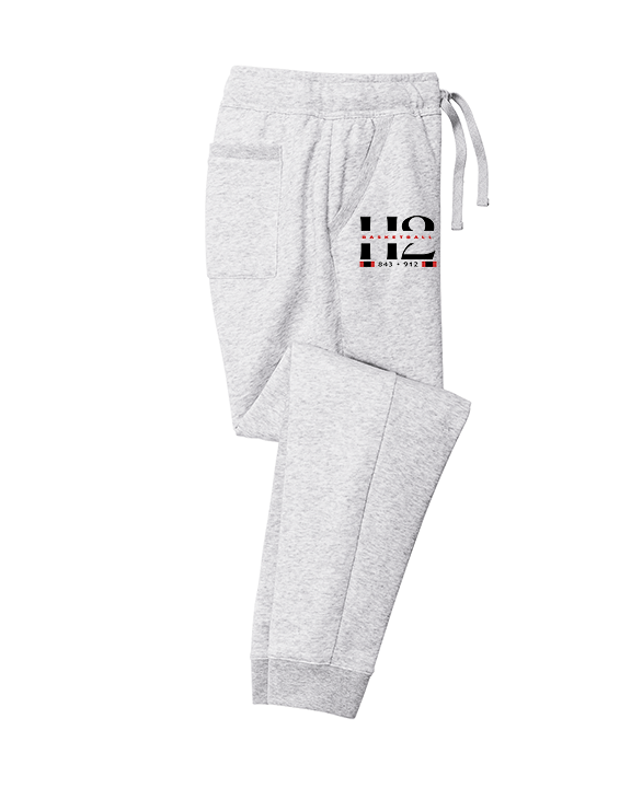 H2 Basketball Stacked Zip Code - Cotton Joggers