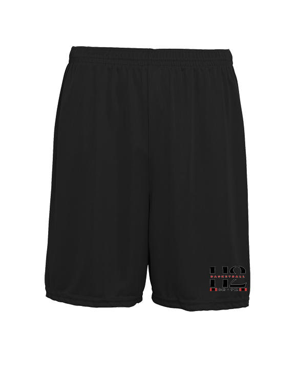 H2 Basketball Stacked Zip Code - Mens 7inch Training Shorts