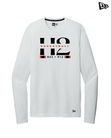 H2 Basketball Stacked Zip Code - New Era Performance Long Sleeve