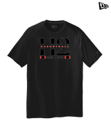 H2 Basketball Stacked Zip Code - New Era Performance Shirt