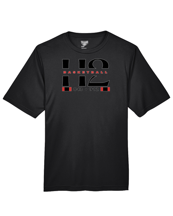 H2 Basketball Stacked Zip Code - Performance Shirt
